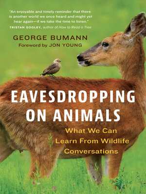 cover image of Eavesdropping on Animals